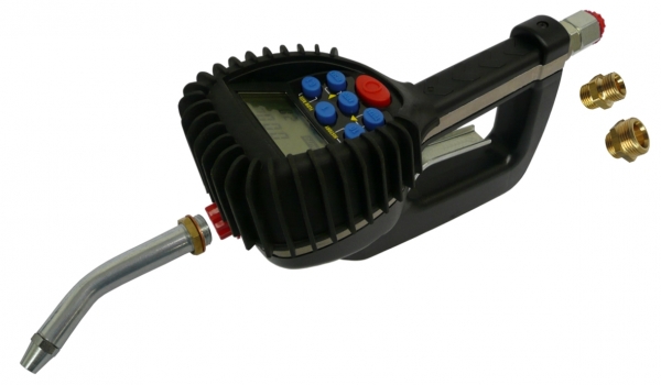 DIGIMET E30 for preset delivery<br>with non-drip nozzle for engine oil