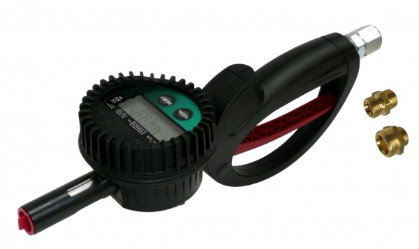 Electronic hose end meter with swivel<br>calibratable to legal measuring standards&lt;/p&gt;without nozzle