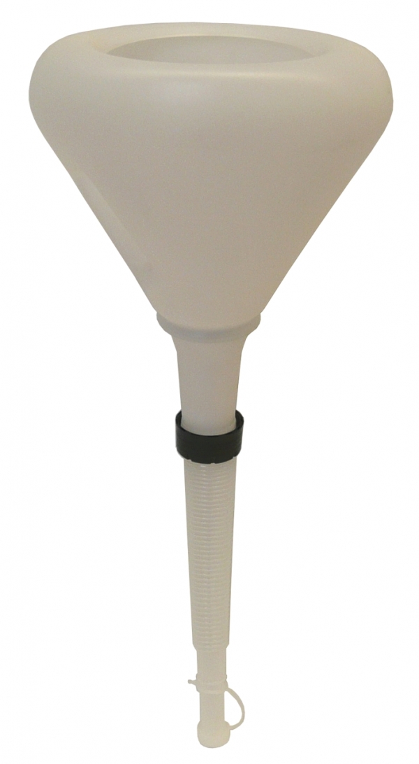 Plastic funnel with strainer<br>F-HDPE 240   ø 240 mm