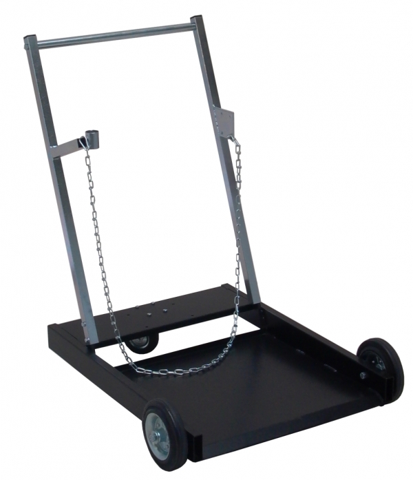 Standard trolley for 200 litres oil drums and<br>200 kg grease pails