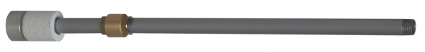Steel suction tube with air eliminator valve<br>for 700 l Schütz-tank