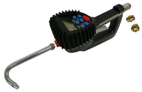 DIGIMET E30 for preset delivery<br>with nozzle for gear oil with non-drip nozzle